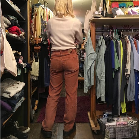 [USED] 70's Levi's オレンジ コーデュロイパンツ