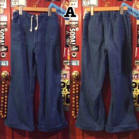 [GARDE-Nworks] US NAVY DENIM PANTS