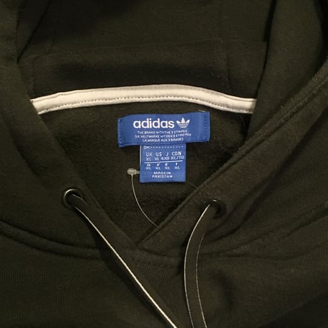 [USED] adidas カーキ色 BIGパーカー