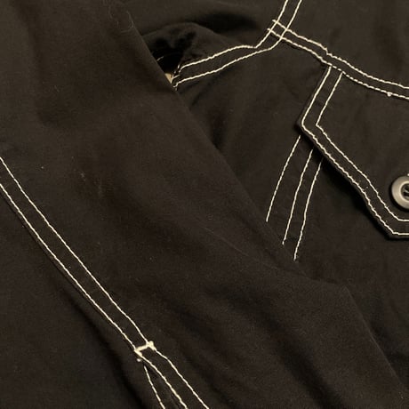 [USED] cuteステッチ🦓BLACK シャツJKT