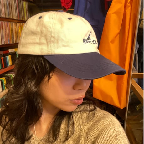[USED] ”NAUTICA” ロゴコットンCAP