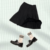[USED] "GAP" BLACKプリーツスカート