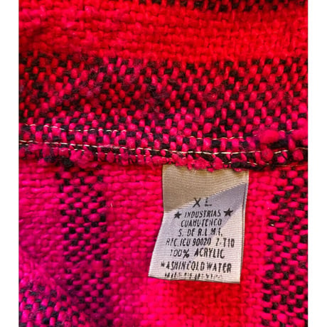 [USED] MEXICAN PARKA 💖NEON PINK/BLACK