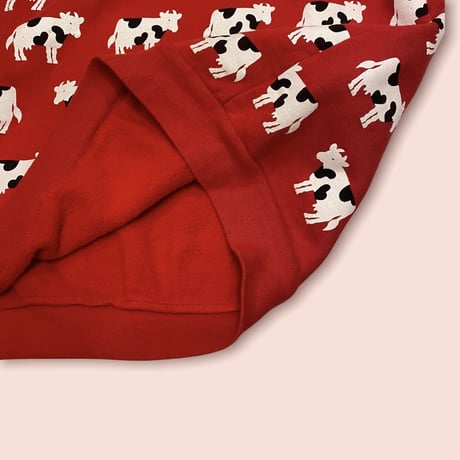 [USED] COW RAGLAN SWEAT🐄❤️