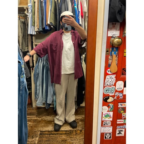 [USED] SILK & LINEN シャツ
