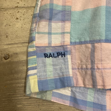 [USED] Ralph パッチワークshorts