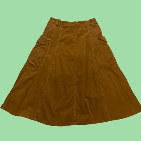 [USED] コーデュロイ カーゴSKIRT