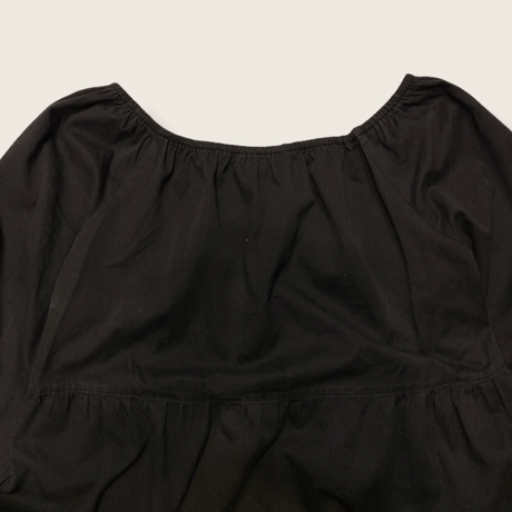 [USED] BLACK ギャザーワンピース🖤