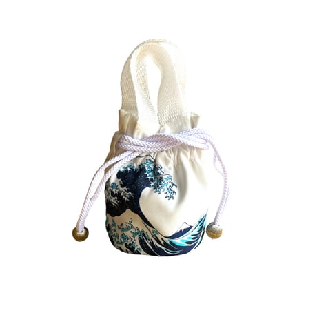 [BesideTheBag] ”HOKUSAI”手毬 マイクロ pouch