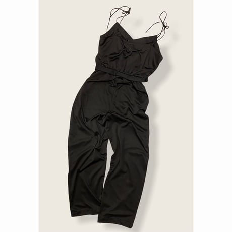 [USED] made in U.S.A. BLACK オールインワン🖤