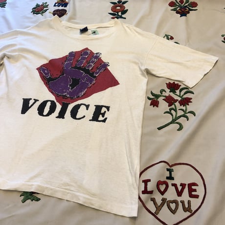 [USED] vintage VOICE プリントTee