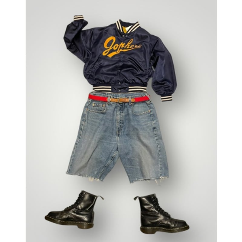 USED] サテンちびスタジャン 💙 | garden730