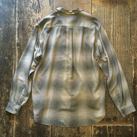 [USED] Calvin Klein レーヨンシャツ