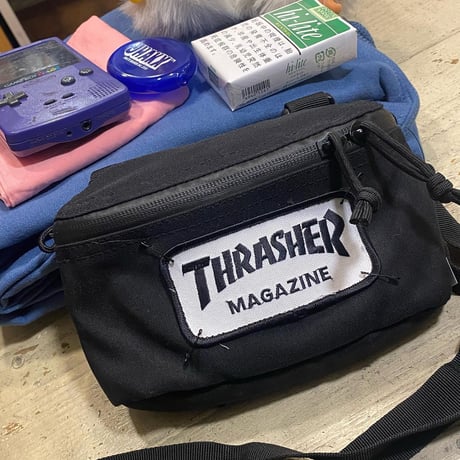 [USED]'THRASHER magazineワッペンポシェット