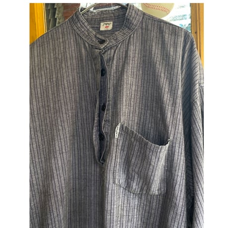[USED] ストライプコットンSHIRTS / BIGサイズ