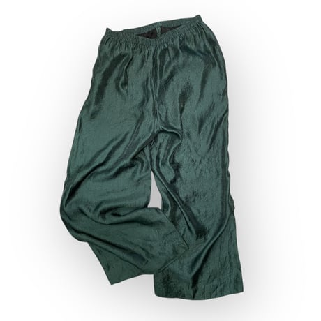 [USED] Green 光沢 イージー pants