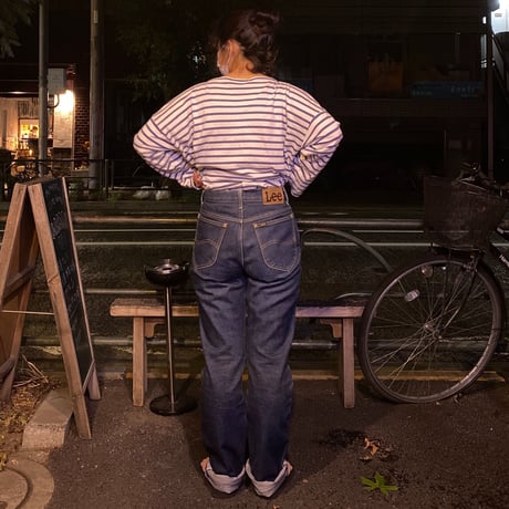[USED] Leeデニム 濃紺 ストレート