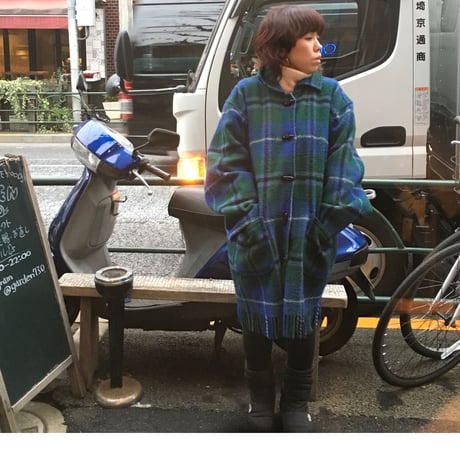 [USED] Wool フリンジコート