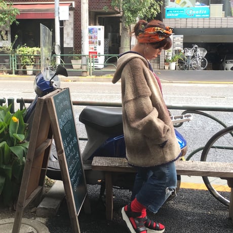 [USED] ほっこりニット ジップパーカー