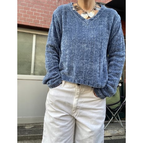 [USED] JAMIE♡SCOTT Blue ACRYL KNIT💙