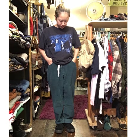 [USED] 太うね コーデュロイ PANTS グリーン