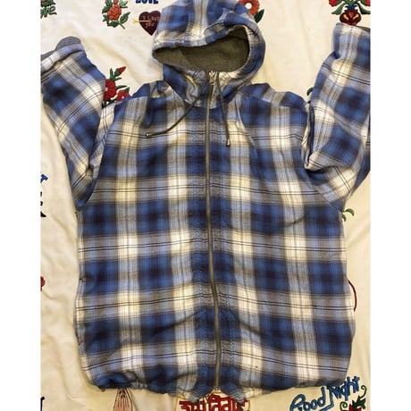 [USED] ネルCHK リバーシブルPARKA