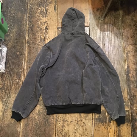 [USED] Carhartt ダック地 パーカー BLACK