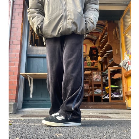 [USED] St.John's Bay ベロア ラインパンツ