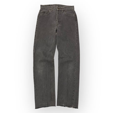 [USED] "Levi's 501" BLACK DENIM