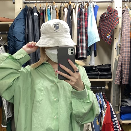 [USED] COTTON BUCKET HAT♡