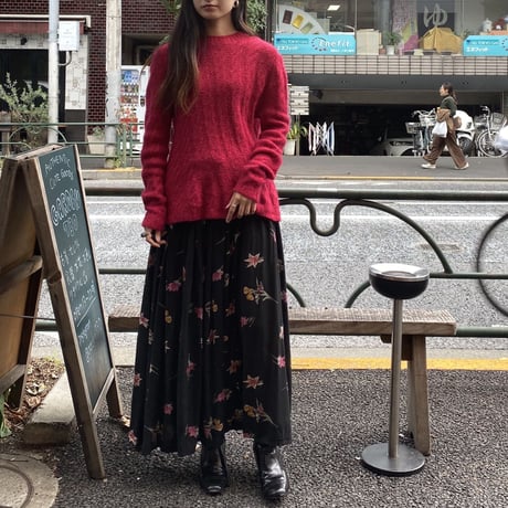 [USED] 真っ赤なモヘアKNIT❤️
