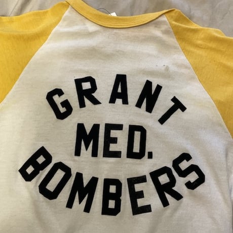 [USED] vintage プリントラグラン Tee💛