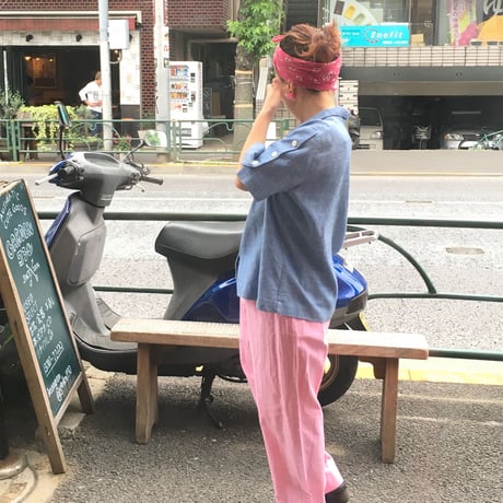 [USED] ピンクの イージー パンツ