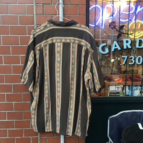 [USED] 渋柄レーヨンシャツ