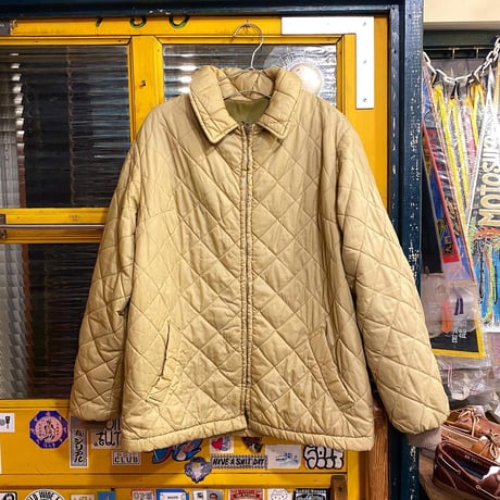 [USED] 60~70's EURO vintage 中綿キルティングJACKET