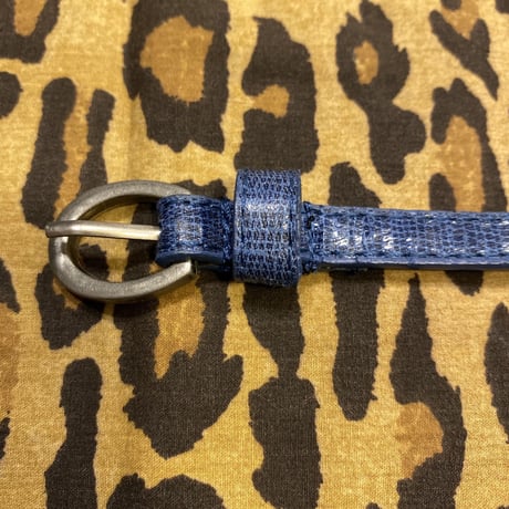 [USED] PYTHONビニールレザー細ベルト♡