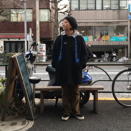 [USED] ANGOLA WOOL シンプル コート