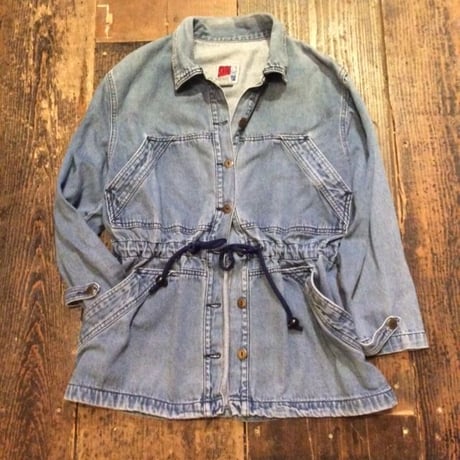 [USED] ウエストしぼりのデニムJKT