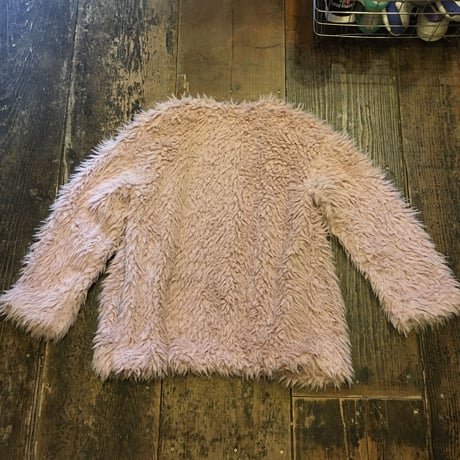 [USED] あわ〜いPINKフェイクファーJKT