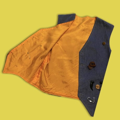 [USED] HAND MADE🧵DENIM ベスト