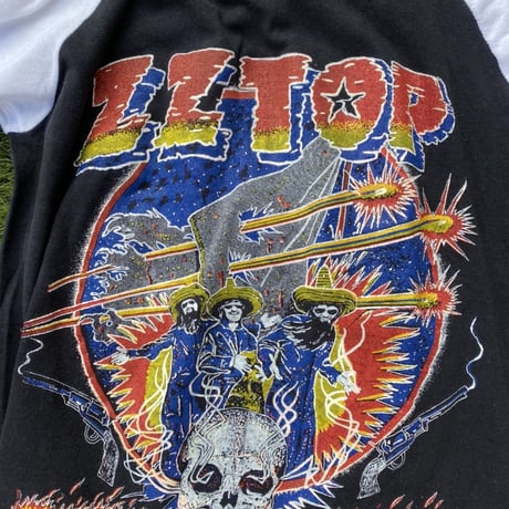 [USED] "ZZ TOP" VINTAGE パキTee