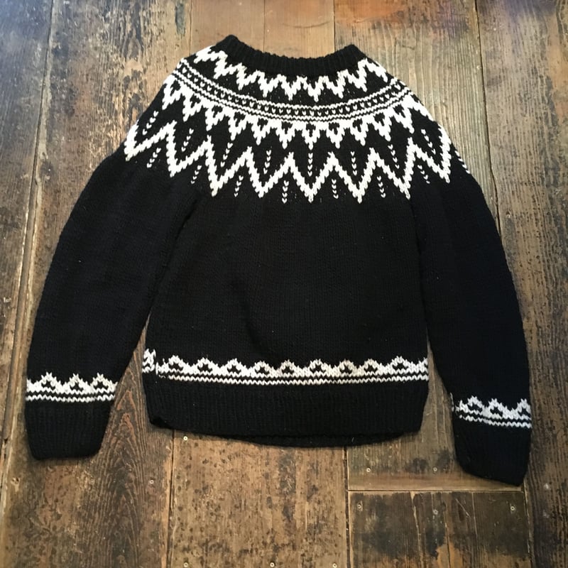 USED] ARTESANIA BLACK! ノルディック柄ニット | garden730