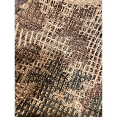 [select] CAMO柄 MESH SCARF