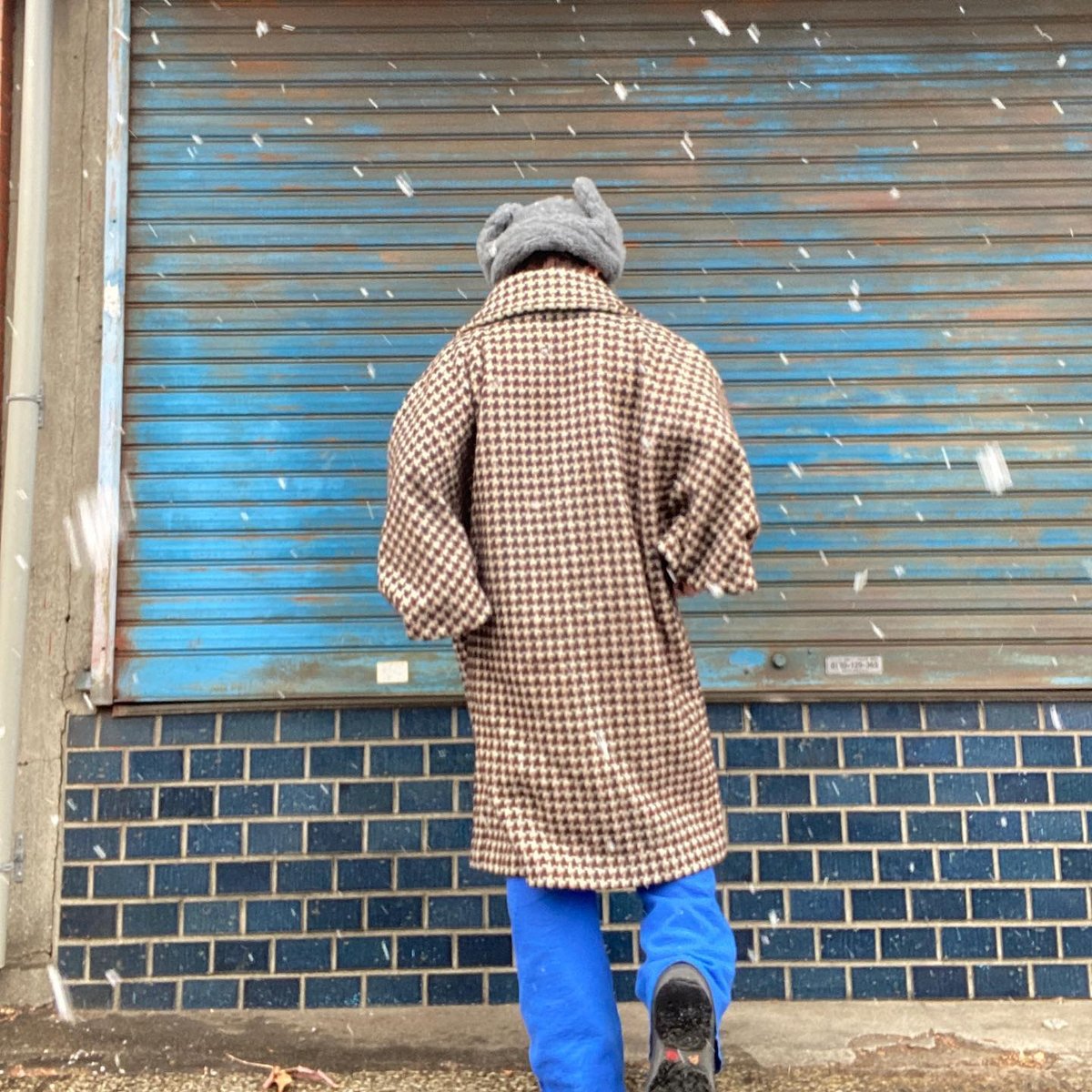 USED] vintage 千鳥格子 コート | garden730