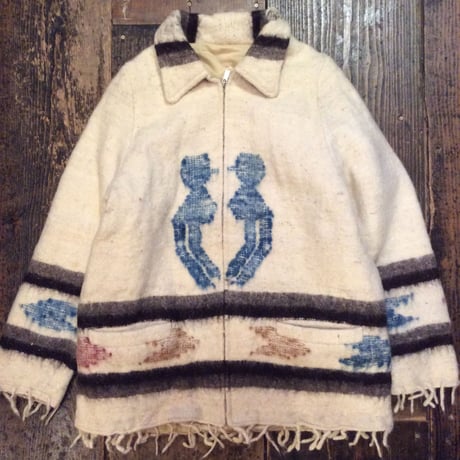 [USED]  WOOL 裏地付き ラグ JKT