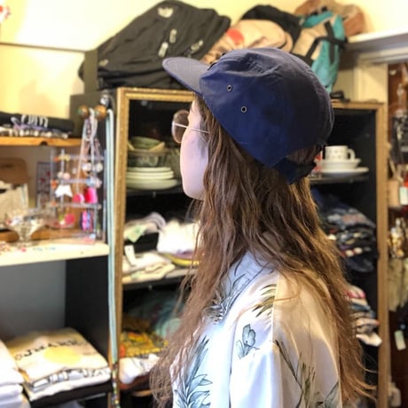[USED]OBEY  NAVY CAP