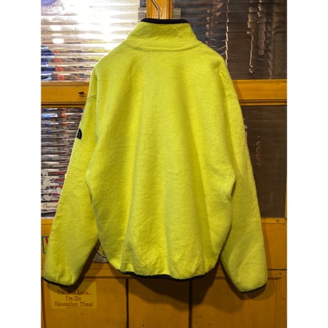 [USED] THE NORTH FACE  蛍光イエローフリース