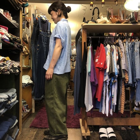 [USED]  バナリパ! LINENキューバシャツ