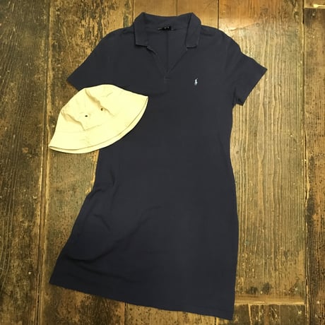 [USED] RALPH LAUREN SPORT スキッパーポロシャツワンピ