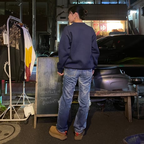 [USED] made in U.S.A.!! "DISCUS" sweatshirt